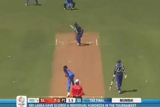 India Sri Lanka 2011 1st Innings